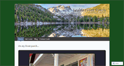 Desktop Screenshot of leahsfrontporch.com